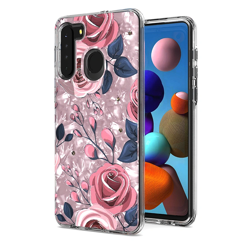 Shell Paper Covers Double Layer Mobile Cell Phone Case For Samsung A01 Core Note 20 Ultra A21S S20 FE