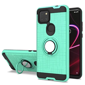 Supplier multi Colors Car Bracket With Ring Holder Kickstand Phone Cases For TCL revvl 4 Plus 5G