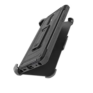Portable Belt Clip Holster Metal Armor Cell Phone Protector Case for Samsung S10 Plus