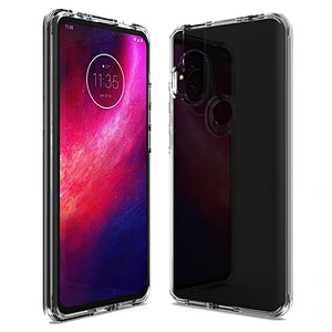 Sitemail hot selling transparent PC TPU smartphone case clear for Motorola G8 power lite