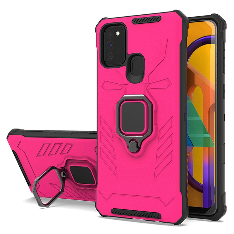 shockproof android magnetic ring bracket phone case for Samsung M31 M30S M51