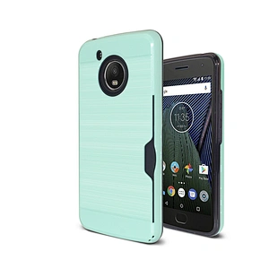 Combo case, credit card holder slot case for moto G5