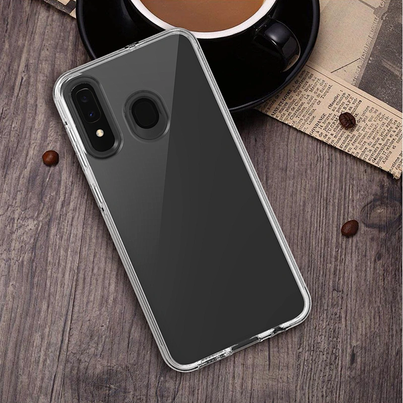 High clear mobile back housing with own design colorful cell phone cases for Samsung A10E A20E