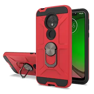 full protection cell phone case with ring Phone Case phone accessories for MOTO G7 play