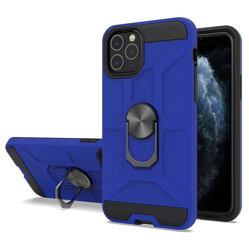 Armor Anti Dropping Custom Logo With Ring Holder phone case For IPhone Xr Xs Max 11 Pro Max 12