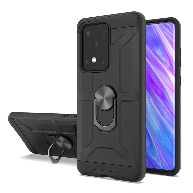 2020 New models tpu pc phone accessories ring kickstand mobile covers cases for Samsung S20 Ultra FE