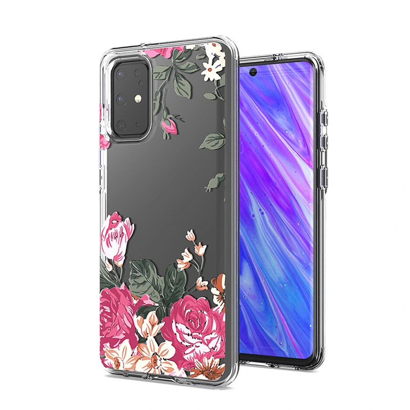 New model double layer custom clear phone cover back housing for Samsung S20 Plus Ultra