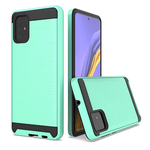 Non-slip Wire Drawing Mobile Accessories Cell Phone Case for Samsung S20 Plus Ultra A11 A21 A51