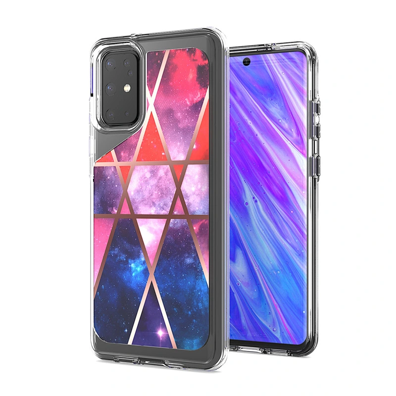 Dual protection tpu pc custom printing imd mobile phone case covers for Samsung S20 Ultra Plus