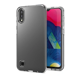 Transparent mobile phone parts for girls clear tpu custom phone cases for Samsung A10 M10 A01 A21
