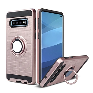 Hot Selling Shockproof Ring Kickstand Car Bracket Phone Case Accessories for Samsung M10 A10