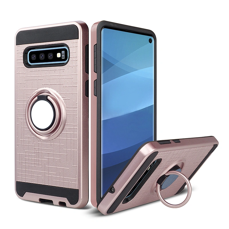 Hot Selling Shockproof Ring Kickstand Car Bracket Phone Case Accessories for Samsung M10 A10