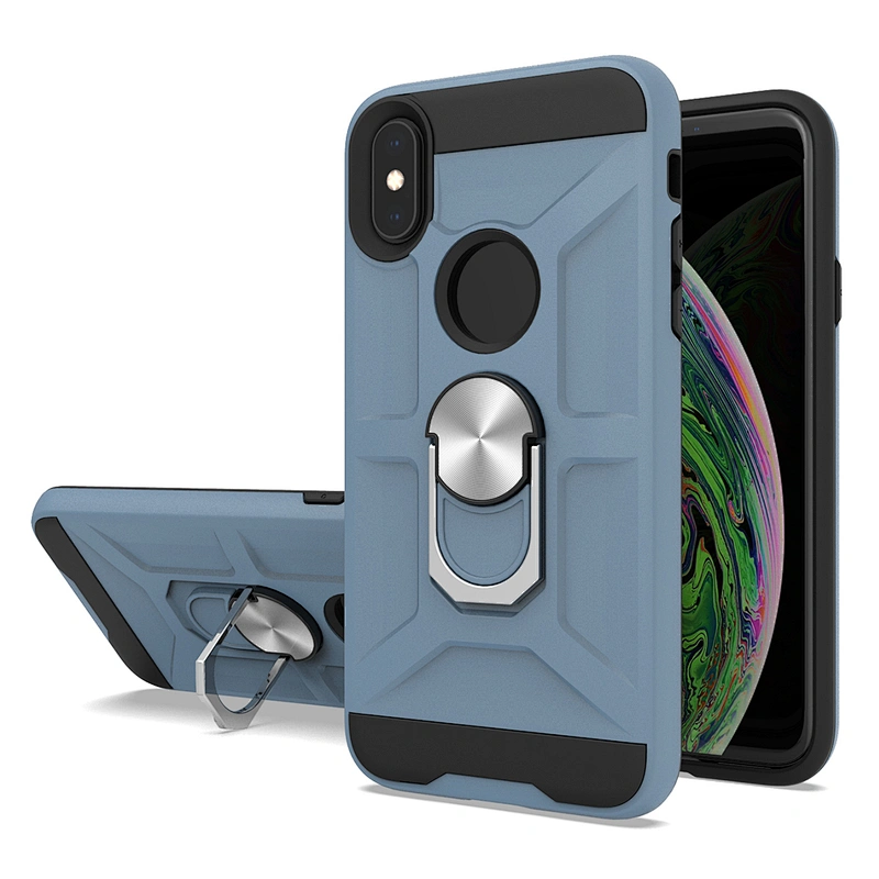 Wholesaler new fashionable ring holder cell phone case cover with kickstand for iPhone X XR XS MAX 11 Pro 12 Mini