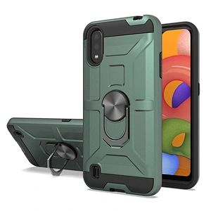 Soft tpu hard pc phone case new trending ring holder fundas cover for Samsung A01 A11 A21 A21S