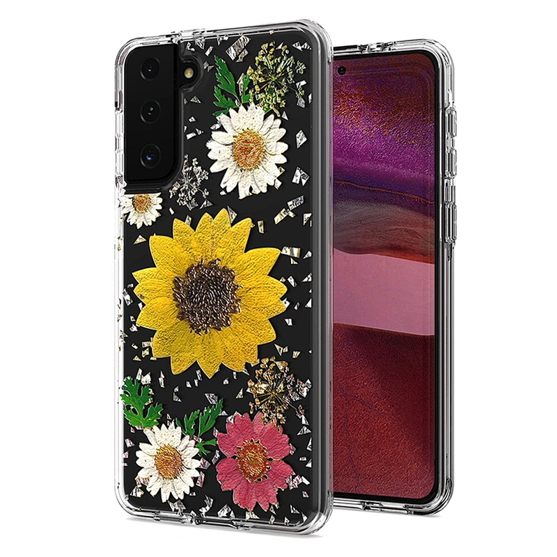 New Model Protective Covers Custom Printed Flower Designs Phone Case For Samsung S30 Plus S21 M31 A12