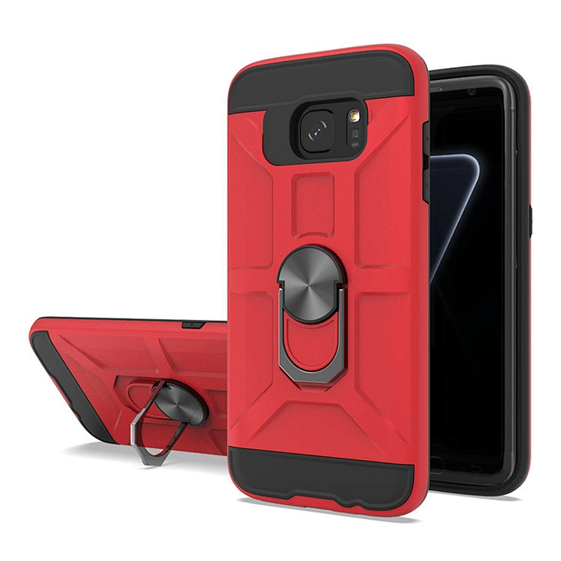 Hot selling sitemail pc tpu matte finish cell phone case for Samsung S7 Edge S6 S8 S9