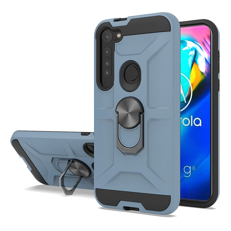 Fashion holder ring kickstand phone case For Motorola Moto G8 E7 G8 Power lite E6S