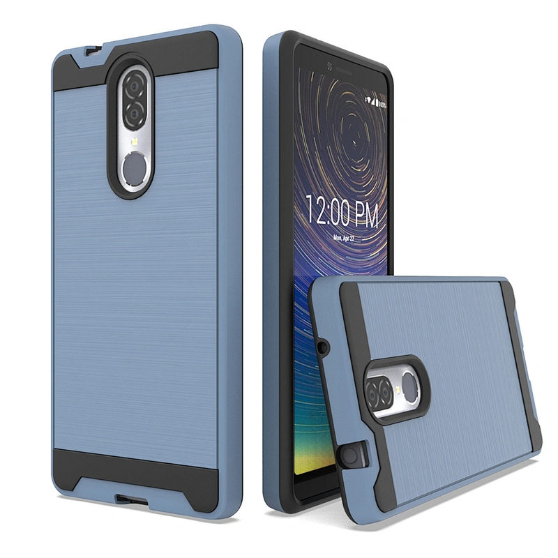 factory wholesale phone case shockproof brushed metal cover for Coolpad Legacy