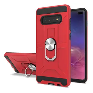 Hot selling 2 in 1 shockproof Kickstand cell phone cover For Samsung S10 S10plus S10e