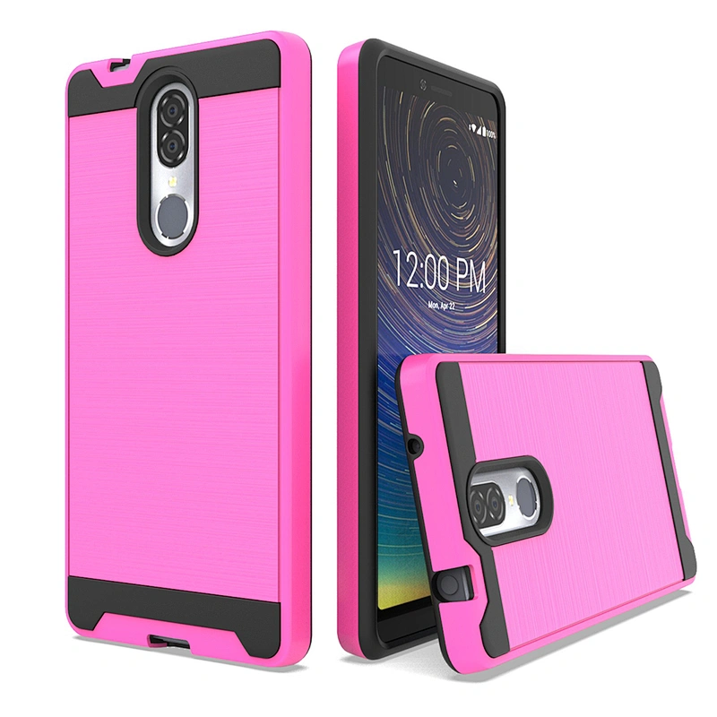 factory wholesale phone case shockproof brushed metal cover for Coolpad Legacy