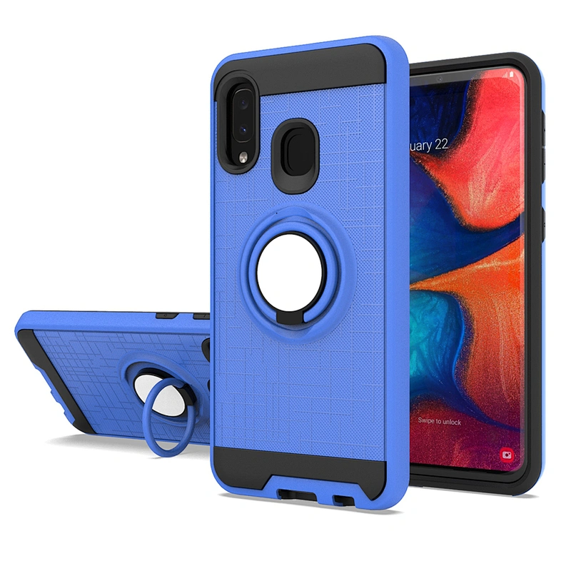 Shockproof Custom Logo Ring Holder Case Phone Covers For samsung A21S NOTE 20 ULTRA A01 core