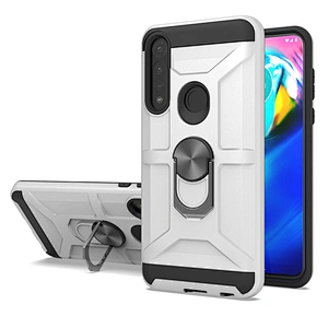 Ring holder men phone cover with stand phone cases For Motorola G Power 2020 E6 Play G Stylus G8 Play
