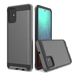Supplier Brushed Metal Surface Phone Covers For Samsung A31 A71 A21S Note 20 Ultra A01 Core