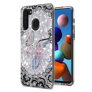 Shell Paper Covers Double Layer Mobile Cell Phone Case For Samsung A01 Core Note 20 Ultra A21S S20 FE