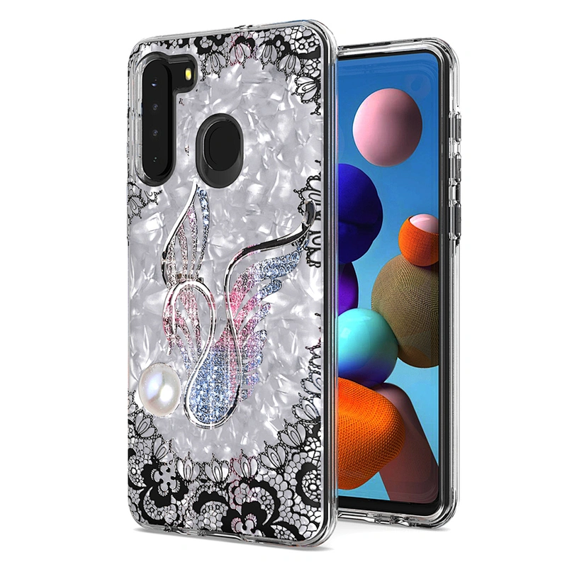 Shell Paper Covers Double Layer Mobile Cell Phone Case For Samsung A01 Core Note 20 Ultra A21S S20 FE