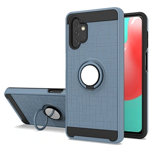 Wholesale mobile accessories cases phone cover with 360 ring for Samsung A12 A52 A72 A32