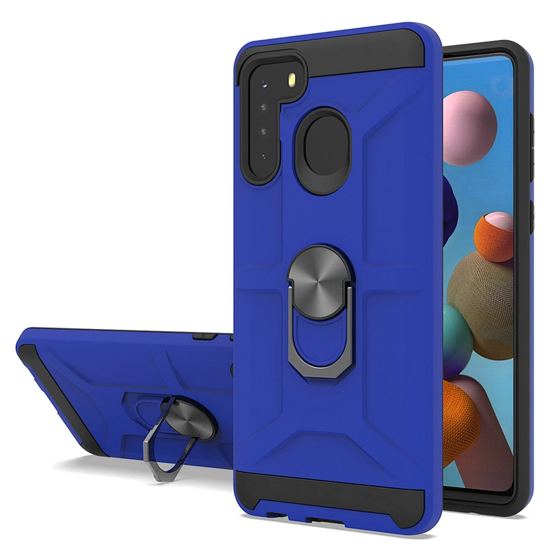 Hot selling 2 in 1 Shockproof cell phone case For Samsung A21 A01 A51 A71