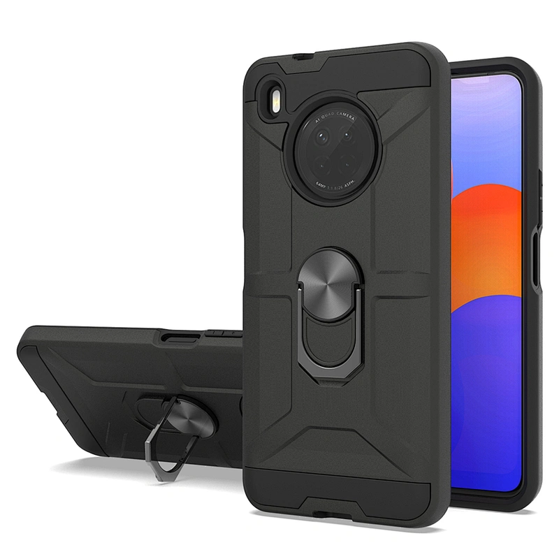 Ring Holder Mobile Cover Shell Bulk Phone Case For Huawei Y8P Y9A Y7A P Smart 2021 S