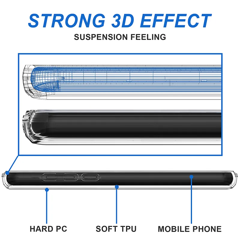 China Manufacturing Protectores Para Celulares Phone Cover Case For Huawei Nova P40 Lite 7i Y9A Y7A