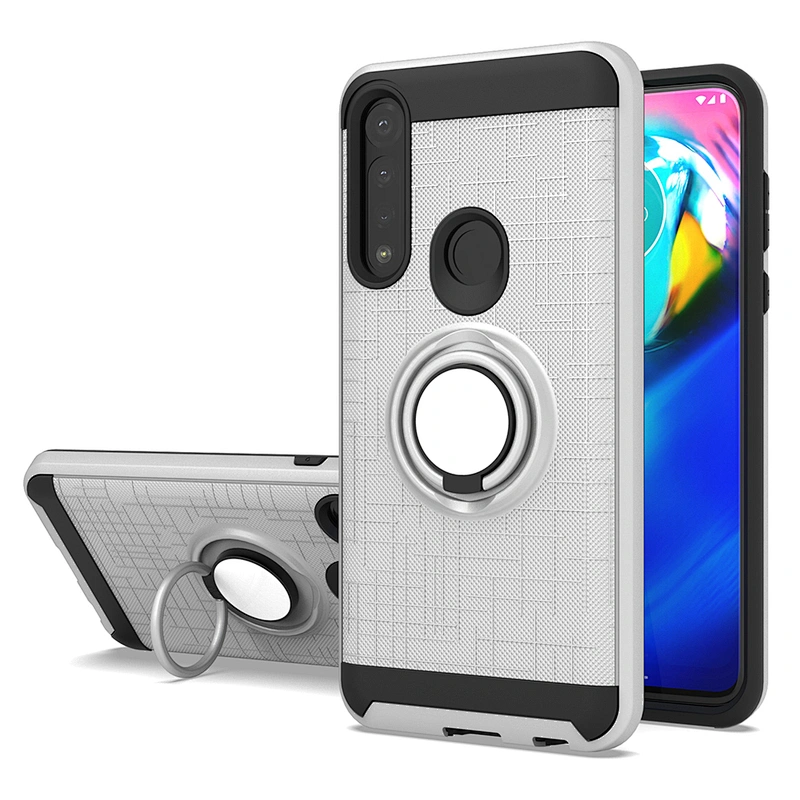 360 degrees ring kickstand phone case cover mobile bag for Motorola Moto G Power 2020