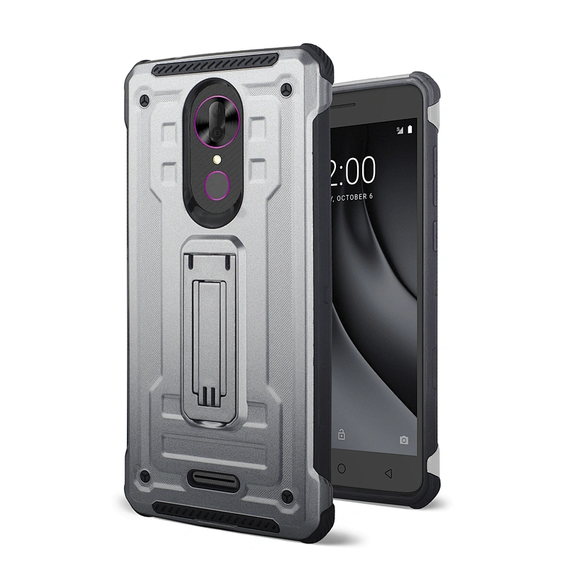 Golden supplier anti shock mobile phone cover with kickstand for Coolpad C3701A Revvl Plus