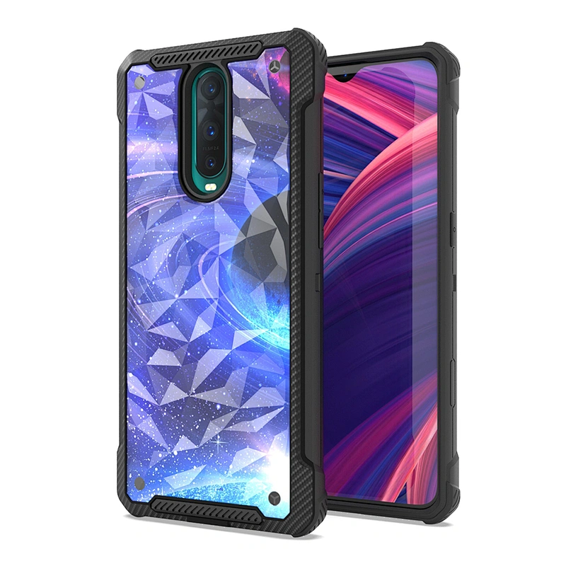 shiny phone shell, glitter diamond phone back cover, high quality phone case for OPPO R17 Pro