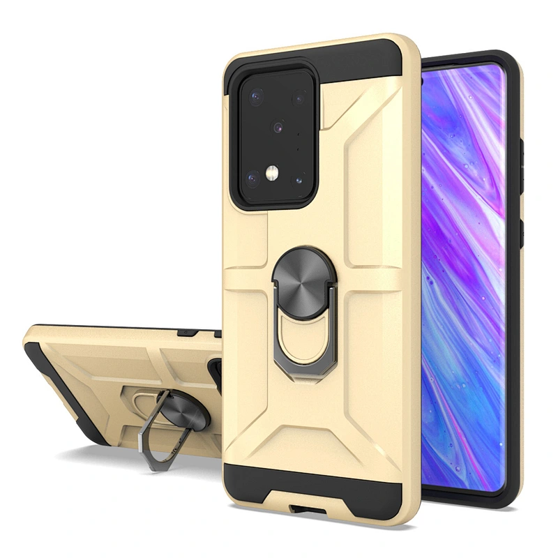 For Samsung A10E A20E 360 Rotatable Smart Phone Cover with Metal Ring Matte Finish Surface