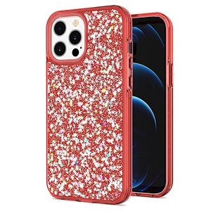 Epoxy beautiful cell phones covers with custom printed  for iPhone 12 Pro Max 6.7 inch
