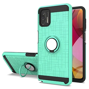 Classic 360 Degree Phone Case Back Cover With Ring Stand For Motorola G Stylus 2021 Power Play E7