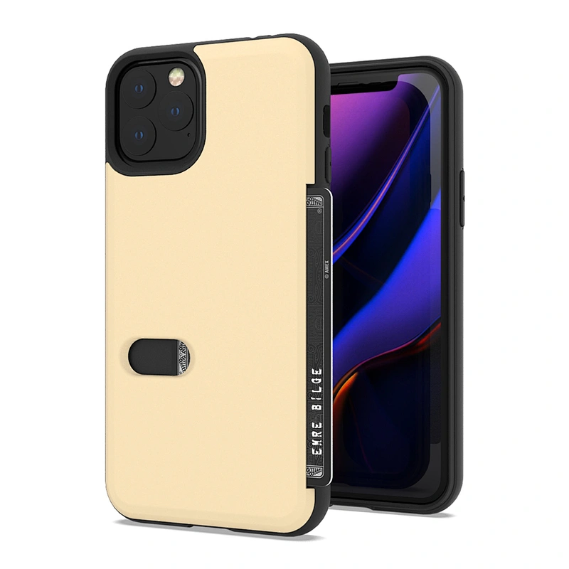 New Design Shockproof Mobile Covers Phone Case with Card Slot for iPhone 11 Pro Max