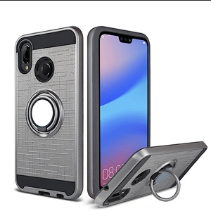 Mobile Phone Accessories TPU PC Smartphone Case With Ring Holder for Huawei Mate 30 Lite Pro