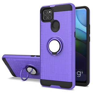Fundas para celular cover phone case with 360 rotating ring holder for Motorola G9 Power
