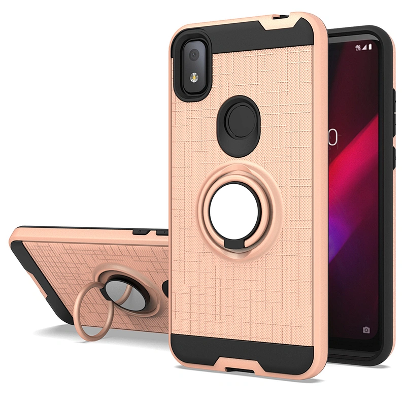 New arrival models fashionable phone case with 360 rotating ring holder for TCL Revvl 4 Plus 5G
