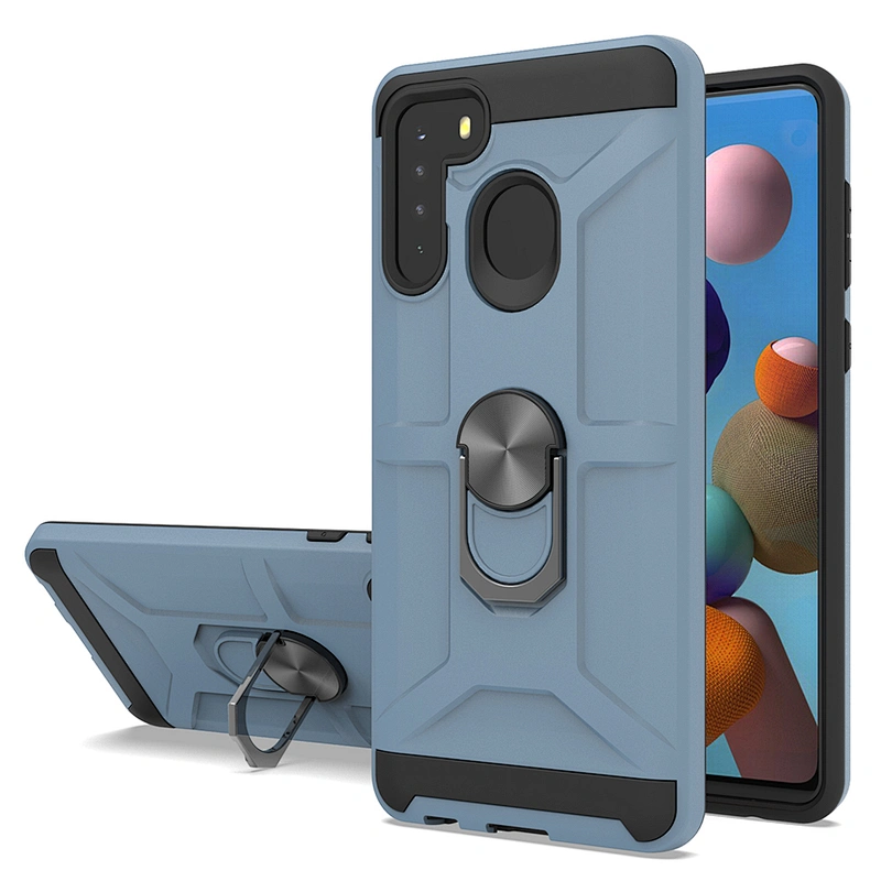 Hot selling 2 in 1 Shockproof cell phone case For Samsung A21 A01 A51 A71