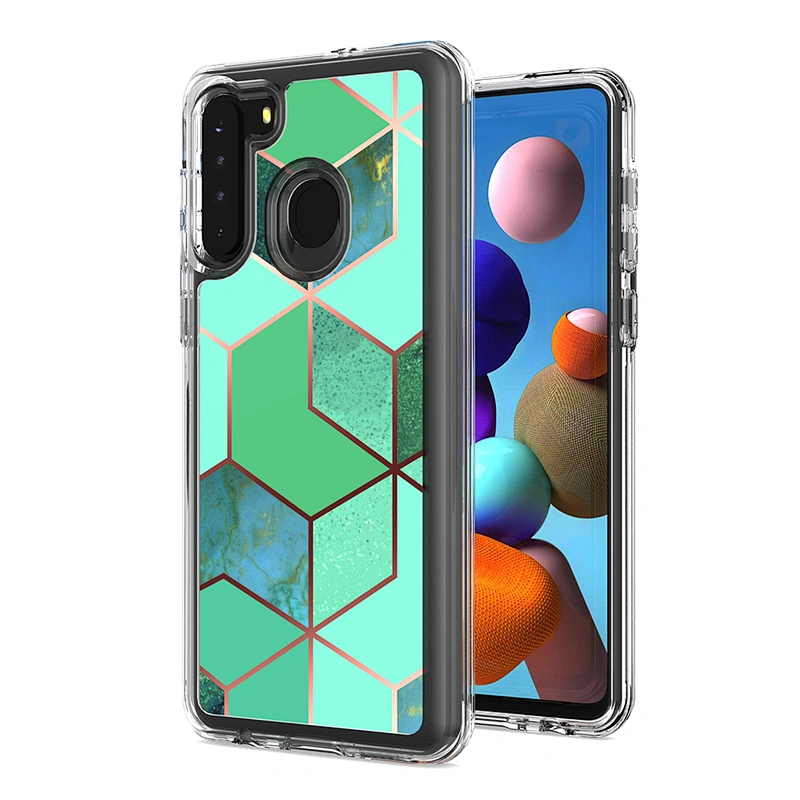 New Ultra Thin Marble Pattern TPU PC Marble Phone case For Samsung A11 A21 A51 A71