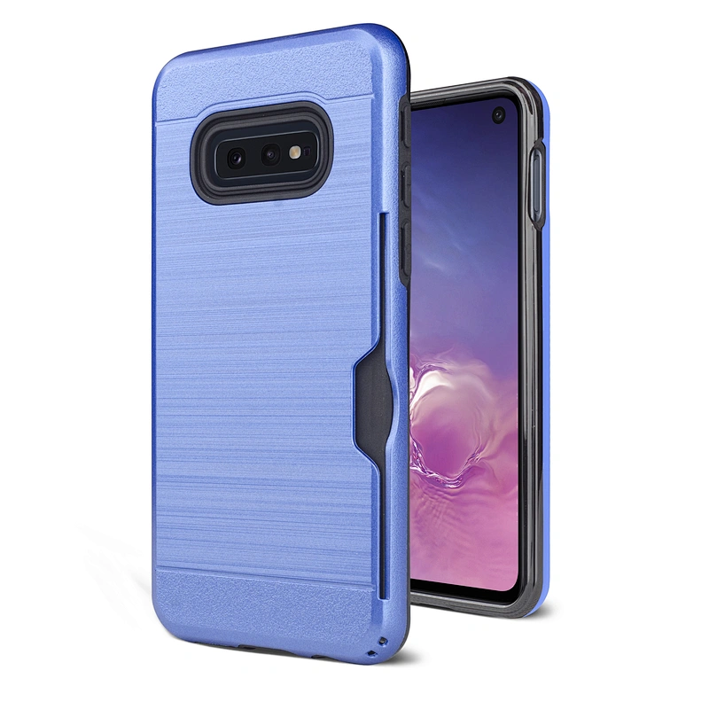 Best Selling TPU PC 2 In 1 Mobile Phone Case With Card Slot For Samsung S10 S10E Plus