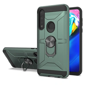 Men Flexible Ring Holder Cell Accessories Phone Cases For Motorola G8 Power lite E6S one fusion plus