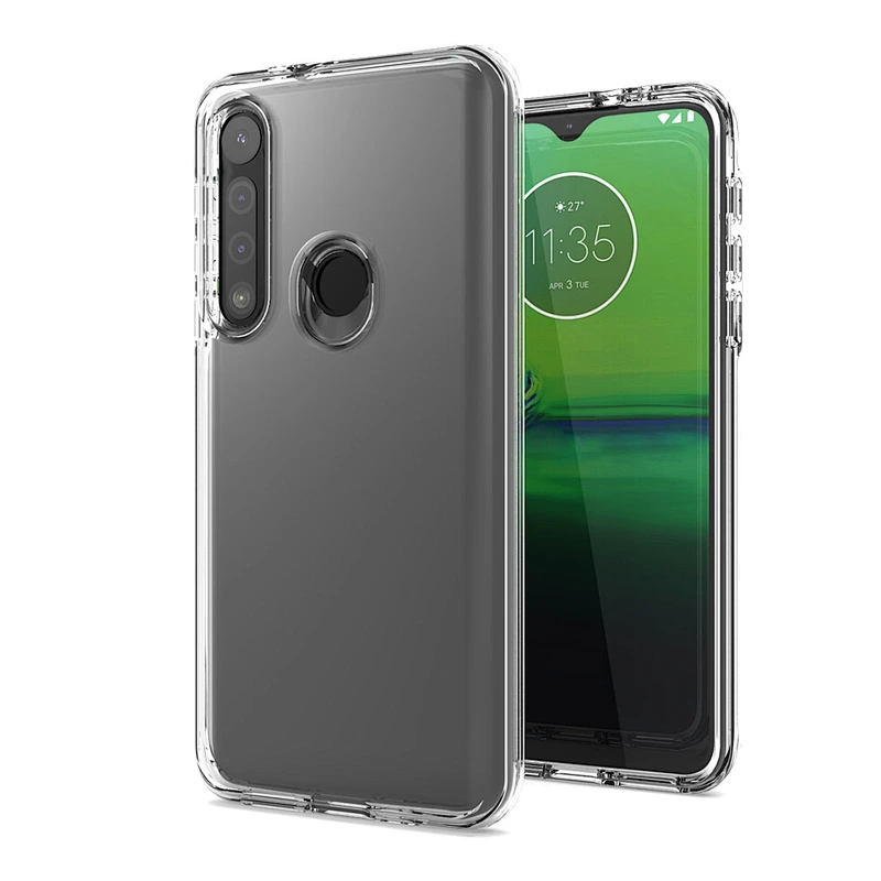 Anti-drop Clear Transparent Phone Cover For Motorola G8 Power lite E6S one fusion plus G9 PLUS