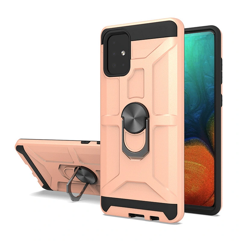 Male kickstand rotation ring holder cell phone case For Samsung A11 A31 A71 A21S Note 20 Plus
