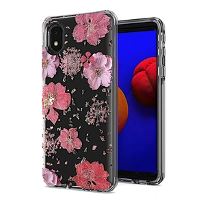Manufacture Mobile Back Covers Girls Customisable Flower Cell Phone Case For Samsung A01 Core M31 A12 A32 M51